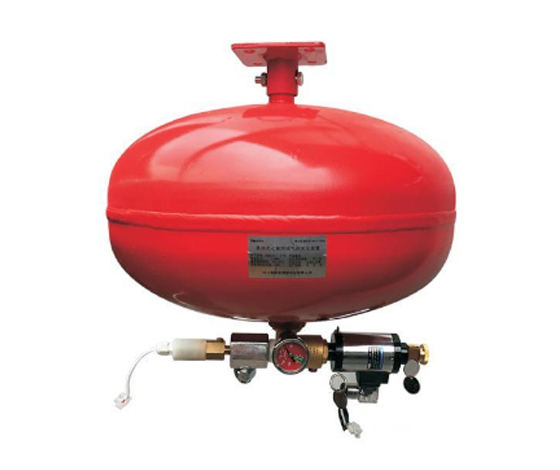 XQQW係列懸掛式七氟丙烷氣體(tǐ)滅火裝置